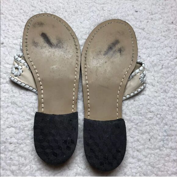 Jack Rogers Hamptons flat sandals cream white - Picture 7 of 10